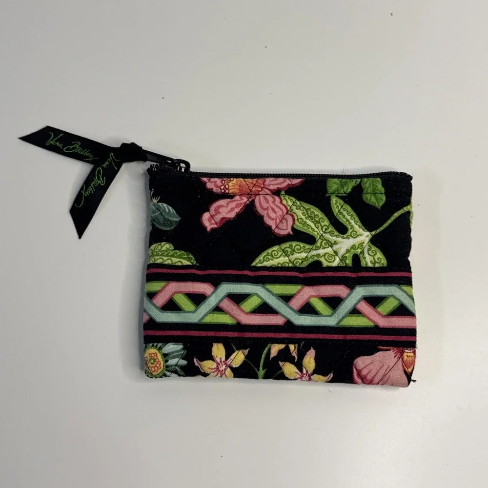 Vera Bradley Botanica Coin Purse NWT Retired Pattern